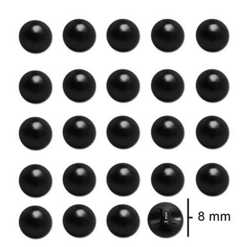 Botão Pérola N.10 08mm Pacote c/72 unidades