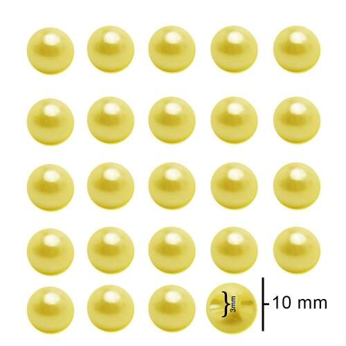 Botão Pérola N.10 10mm Pacote c/72 unidades