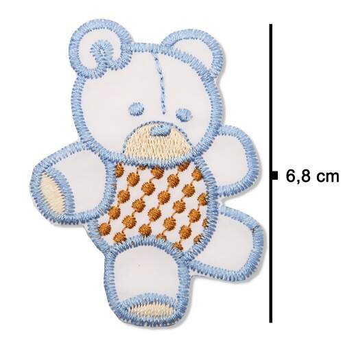 Aplicação Termocolante Stambord Urso Pimpão com 03 Und
