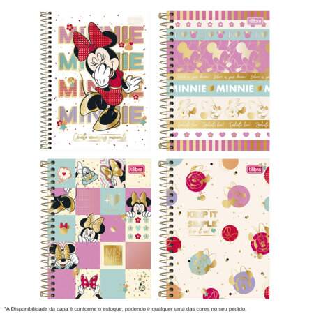 Caderneta Espiral Capa Dura 1/8 Tilibra