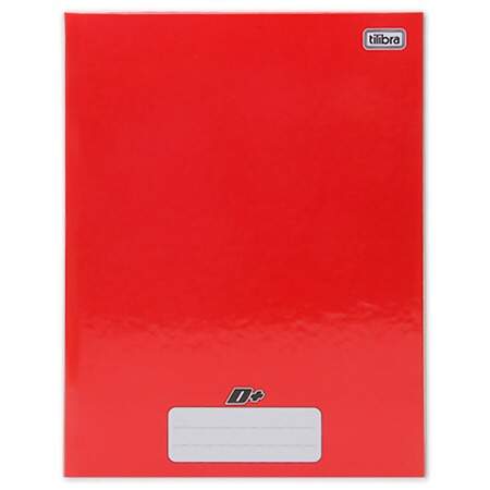 Caderno Brochura Capa Dura Universitário D+ Tilibra 48 Folhas