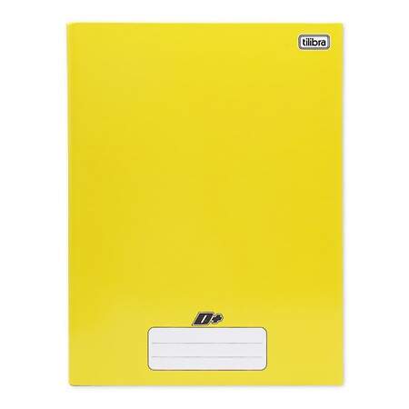Caderno Brochura Capa Dura Universitário D+ Tilibra 96 Folhas