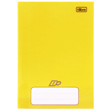 Caderno Brochura 1/4 Capa Dura D+ Tilibra 96 Folhas