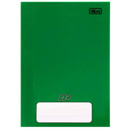 Caderno Brochura 1/4 Capa Dura D+ Tilibra 96 Folhas