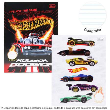 Caderno de Caligrafia Brochura Capa Dura Tilibra 40 Folhas FL