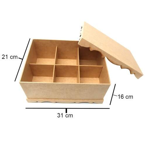 Caixa de MDF Holandesa G Ref.682 31x21x16cm