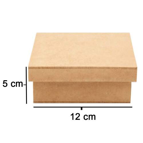 Caixa de MDF Tampa Sapato Ref.114 12x12x5cm
