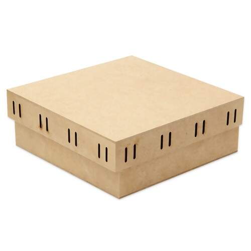 Caixa Passa Fita de MDF Ref.540 20x20x7cm