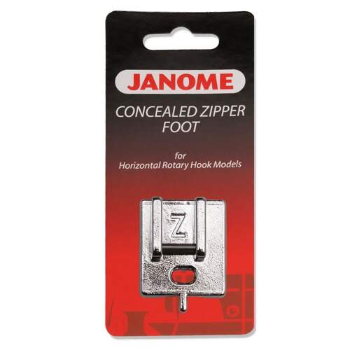 Calcador Janome Para Aplicação De Zíper Invisível 200333001