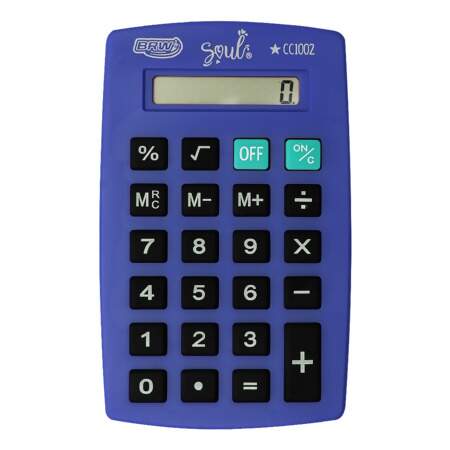 Calculadora Pequena BRW Neon 8 Dígitos