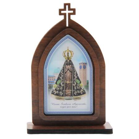 Capela sem Porta Nossa Senhora Aparecida 15cm