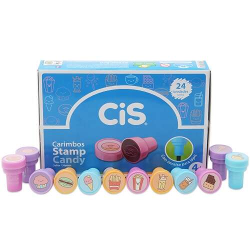 Carimbo Cis Stamp Candy Caixa com 24 Und