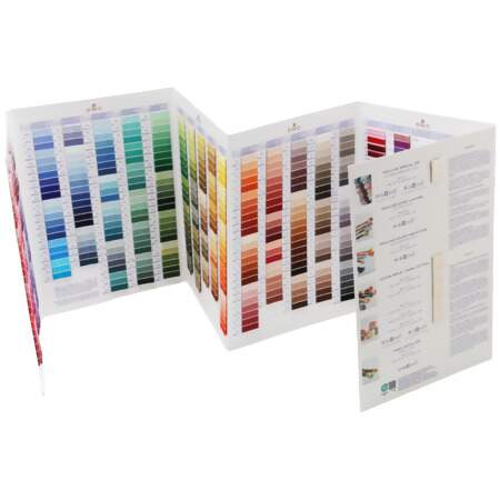 Cartela de Cores Linhas DMC para Bordar