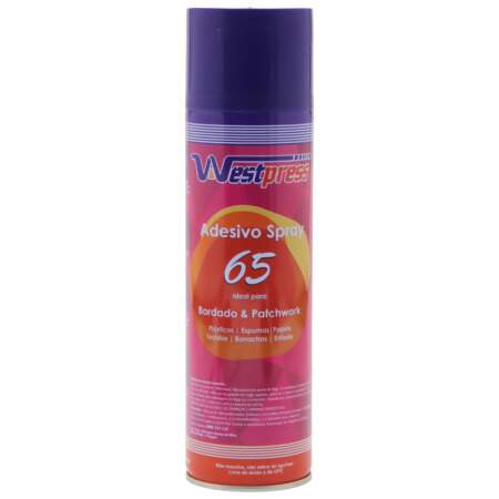 Cola Spray Adesivo Temporária 65 Westpress 500ml - 1 unidade
