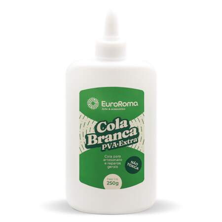 Cola Branca PVA Extra EuroRoma 250g