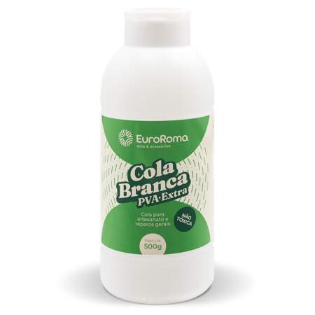 Cola Branca PVA Extra EuroRoma 500g