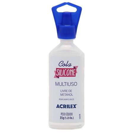 Cola Silicone Acrilex Multiuso Ref.22840 35g