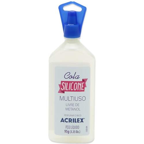 Cola Silicone Acrilex Multiuso Ref.22810 95g