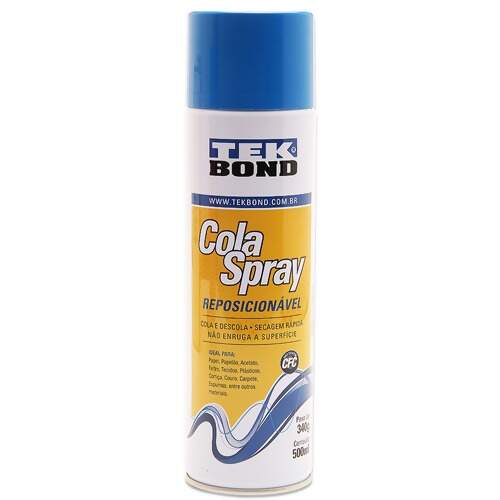 Cola Spray Reposicionável Tek Bond 500ml