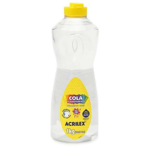 Cola Transparente Acrilex Ref.19901 1Kg 
