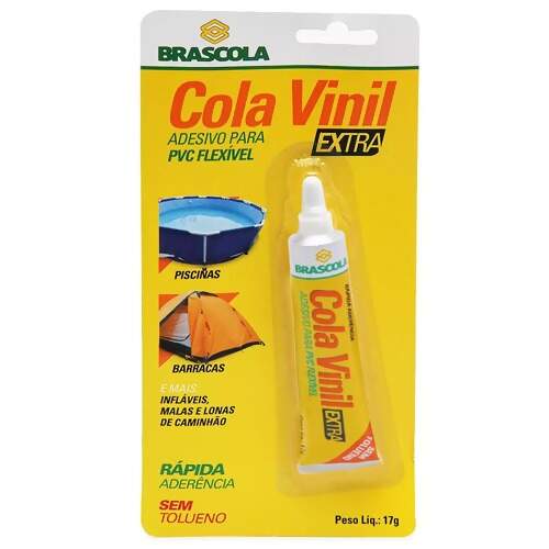 Cola Vinil Extra Brascola 17g