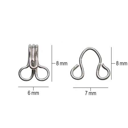Colchete de Gancho Coats  n°1 c/144 und