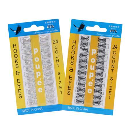 Colchete de Gancho N.1 com 24 Und