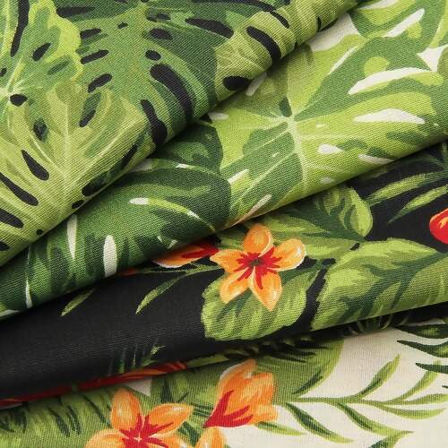Tecido Patchwork Eva e Eva Coleção Paraíso Tropical 0,48x1,46mts