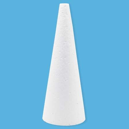 Cone Maciço de Isopor 340mm (130/340) com 2 Und