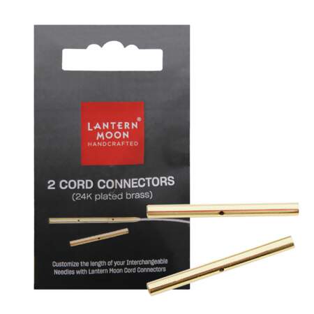 Conector de Cabo Intercambiável Lantern Moon Knitpro 350623 com 02 Und