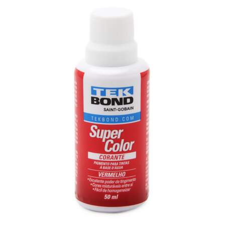 Corante Líquido Super Color Tekbond 50ml