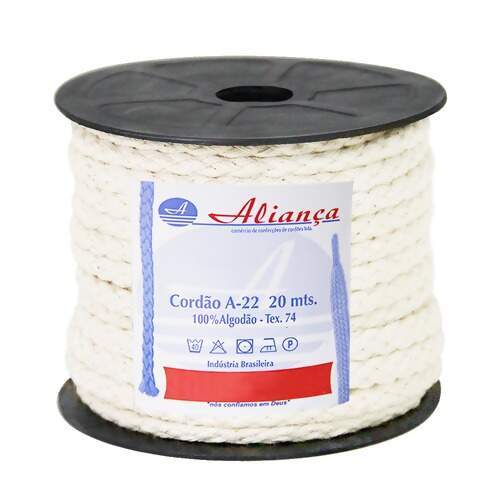 Cordão Aliança de Algodão N.22 com 20mts