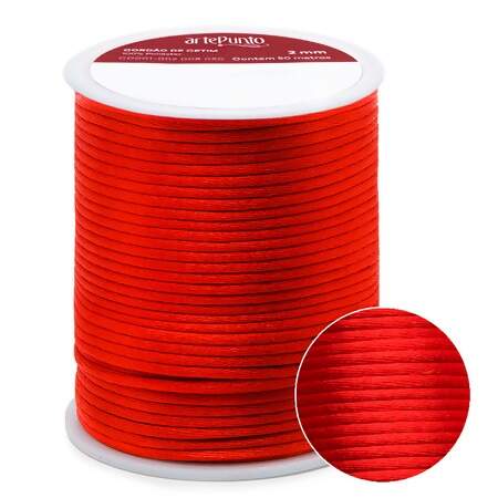 Cordão de Cetim Arte Punto CD001 2mm com 50mts