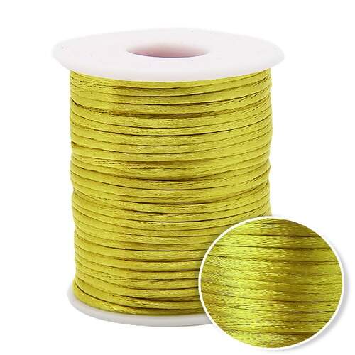Cordão de Cetim Rabo de Rato S.Proch. 2mm com 50mts