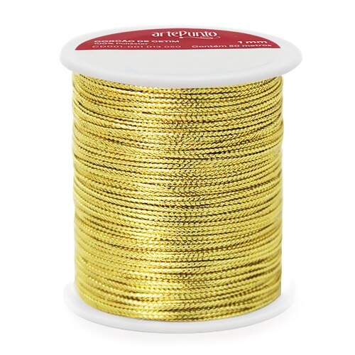 Cordão Metálico Arte Punto CD003 1mm com 50mts