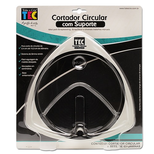 Cortador Circular com Suporte Toke e Crie Ref.16079 