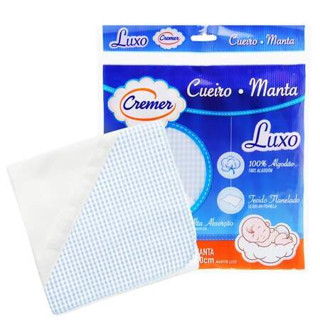 Cueiro Manta Luxo Cremer 80cmx80cm