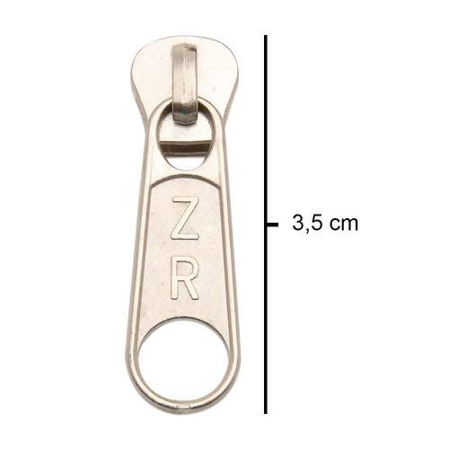 Cursor Para Zíper Plástico 6mm Com 10 Und