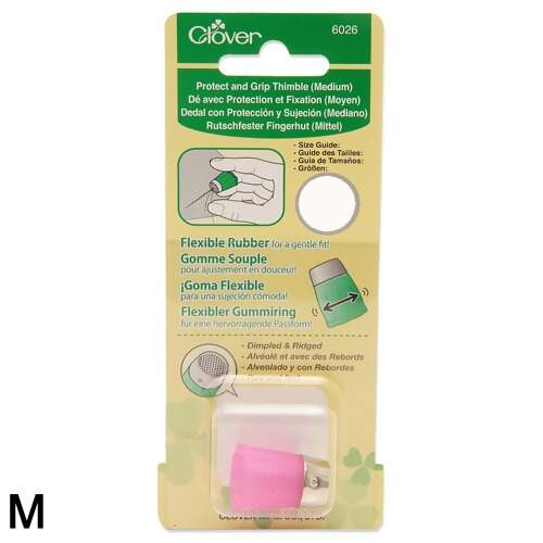 Dedal De Silicone Clover M Pink Ref.6026