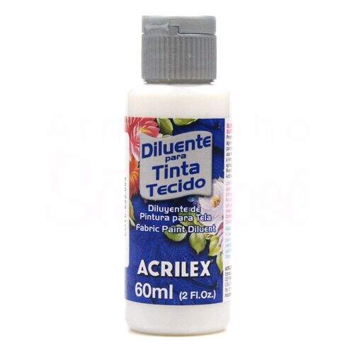 Diluente para tinta para tecido Acrilex Ref.19360 60ml 