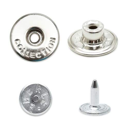 Botão Flexível Eberle 1177/90 BT1.170.90VZ.F 17mm Vazado 250und