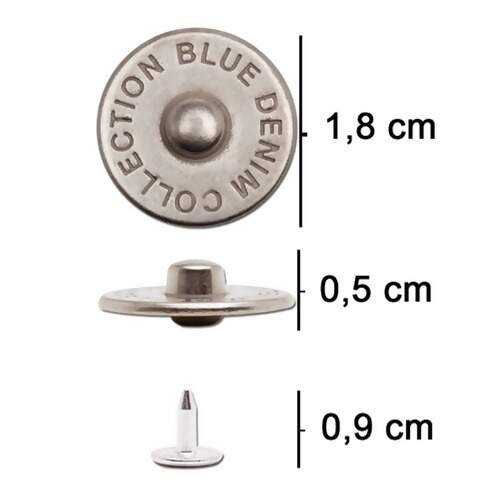 Eberle - Rebite 5194/90Z Auto Perfurante de Zamac Pct com 200 unidades FL