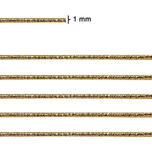 Elástico Metalizado Roliço São José Ref.02R 50mts