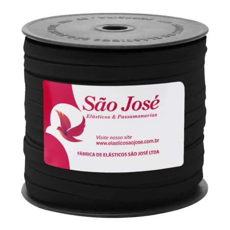 Elástico Colombe Colorido São José N.12 7mm com 100mts