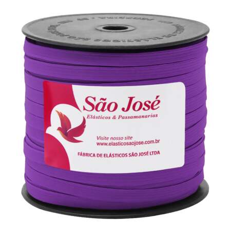 Elástico Colombe Colorido São José N.12 7mm com 100mts