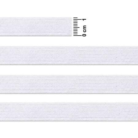 Elástico São José Pigeon nº18 Branco 11mm com 10mts