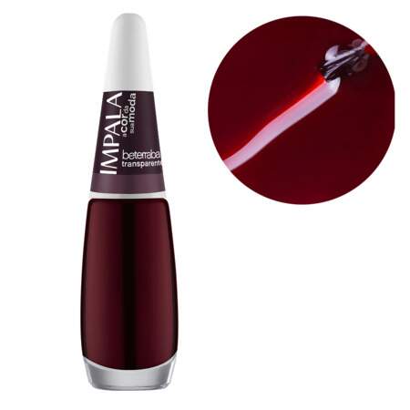 Esmalte Impala Transparente a Cor da sua Moda 7,5ml