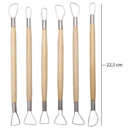 Esteca de Arame Keramik R.15208 com 6 Peças