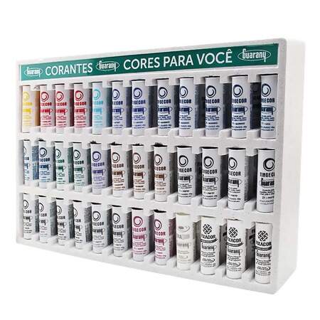 Expositor Guarany Tingecor 40g com 72 unidades
