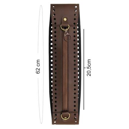 Fecho de Bolsa PU-Zíper Circulo 437522 62cm